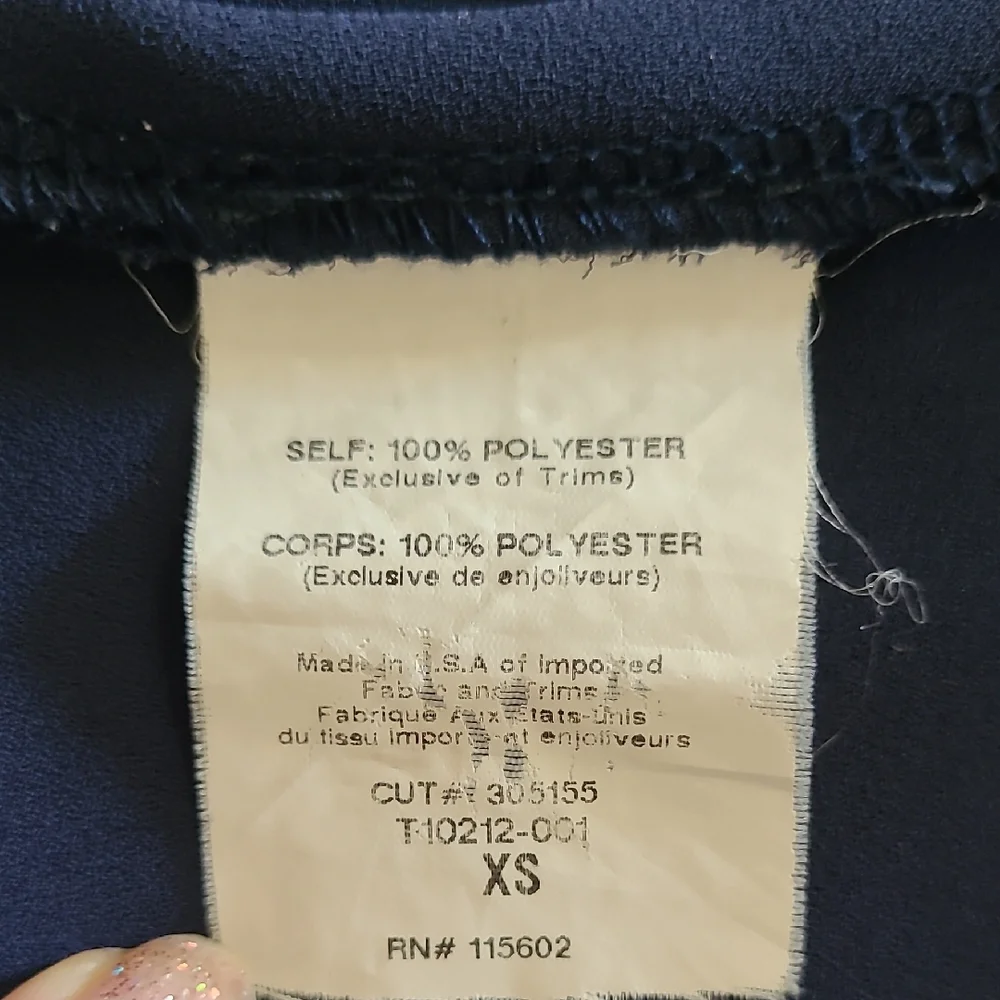 Lush blue camisole